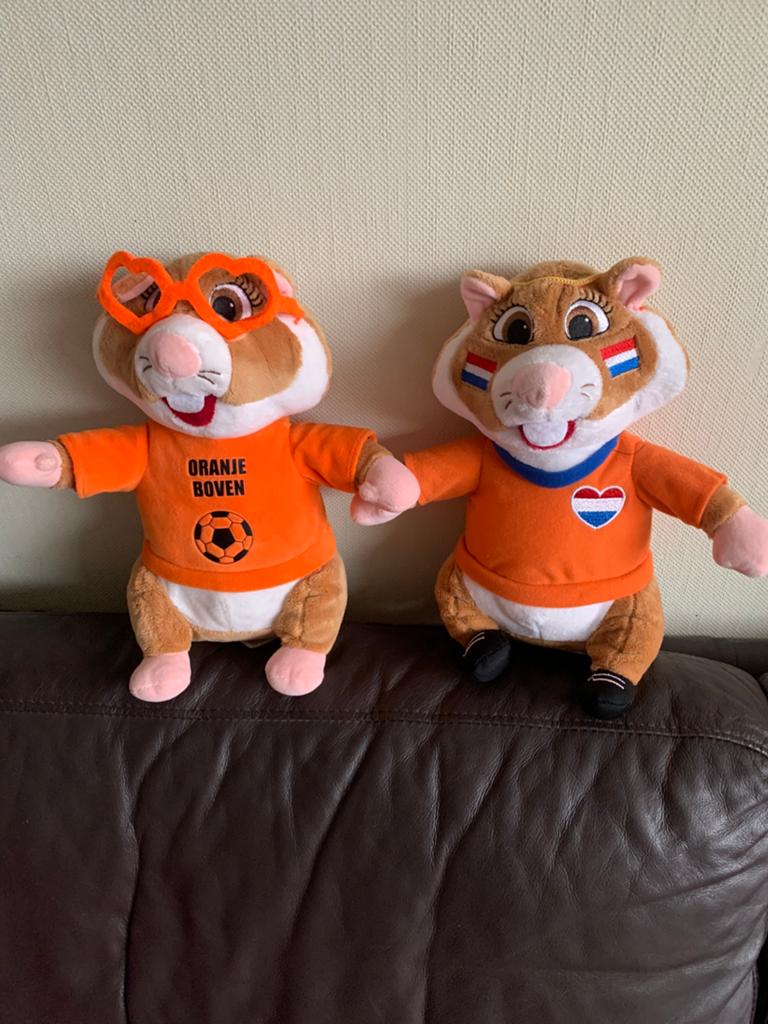 Voetbal Oranje Hamsters, Ophalen of Verzenden, Zo goed als nieuw, Overige typen