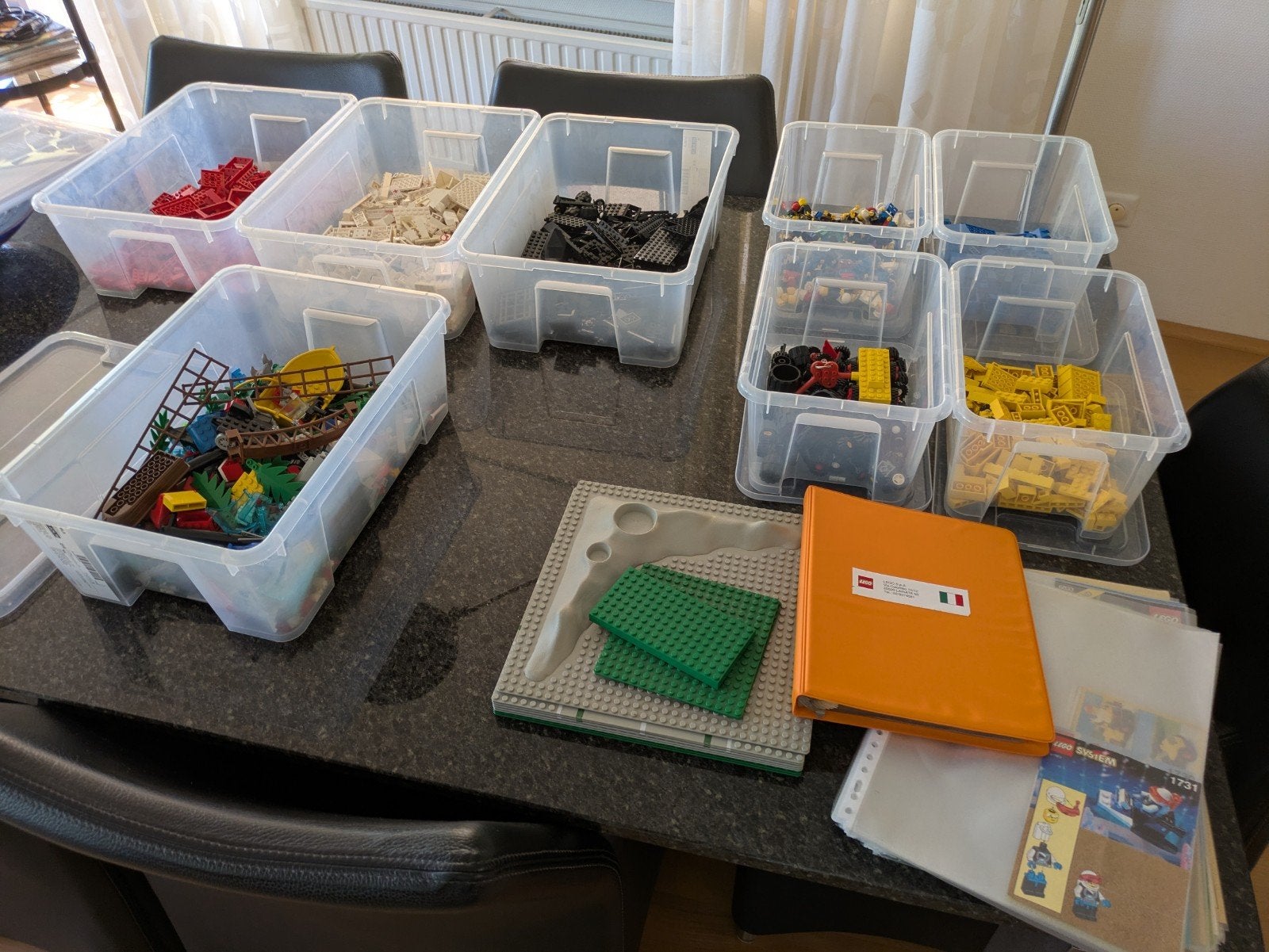 Grote verzameling (bijna 5 kg) LEGO met talloze bouwinstruct, Kinderen en Baby's, Speelgoed | Duplo en Lego, Ophalen, Gebruikt