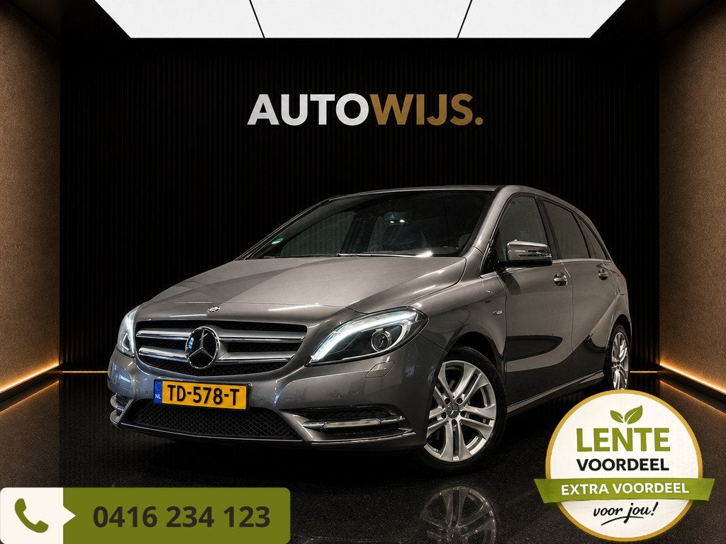 Mercedes-Benz B-klasse 180 Ambition|TREKHAAK|XENON|NAVI|MEMO, Auto's, Mercedes-Benz, Voorwielaandrijving, Euro 5, Gebruikt, 4 cilinders