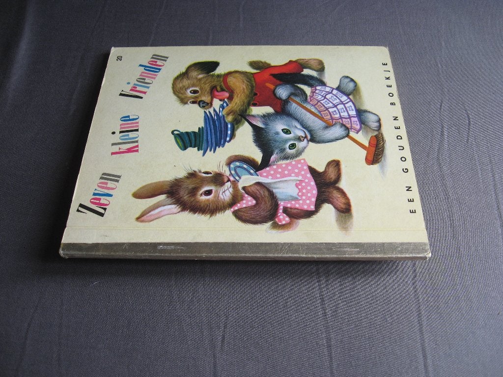 De Bezige Bij Gouden Boekje nr. 20 - Zeven Kleine Vrienden, Gelezen, Voorleesboek, Fictie algemeen, Verzenden