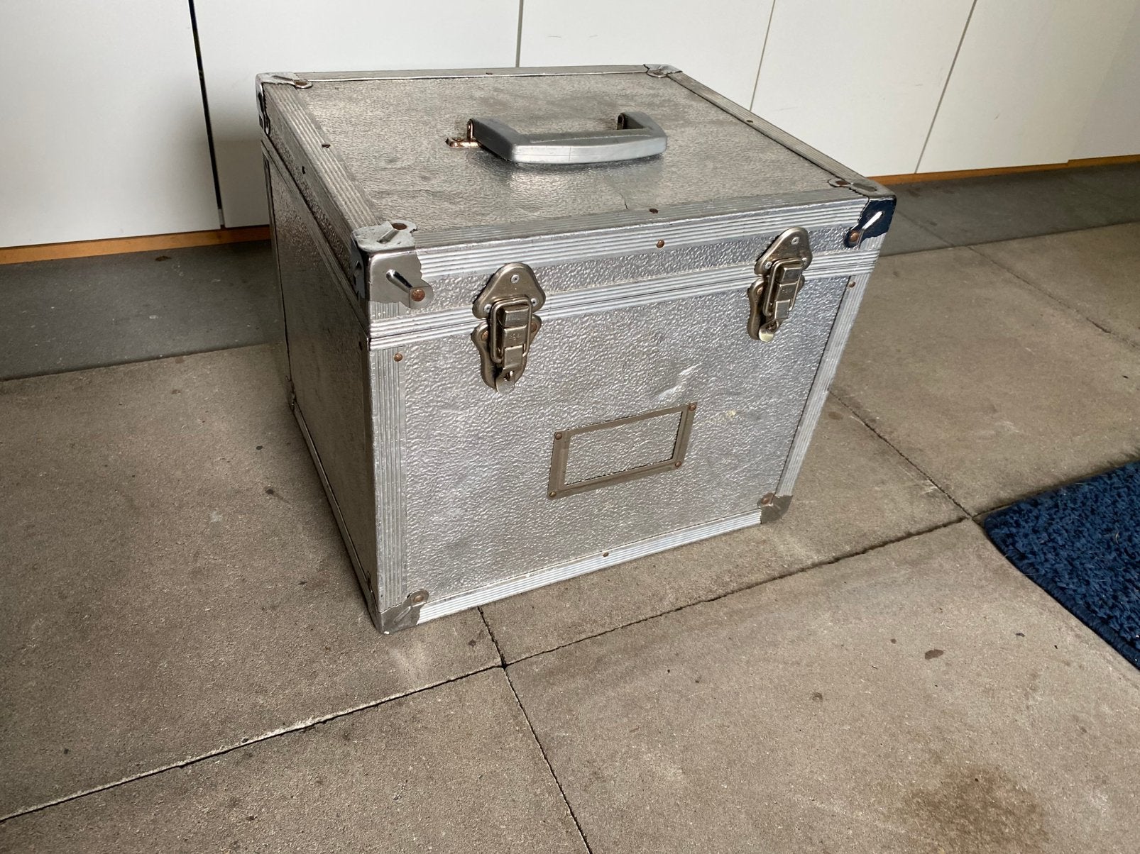 Metalen kist, Ophalen, Zo goed als nieuw, 50 tot 100 cm, Minder dan 50 cm