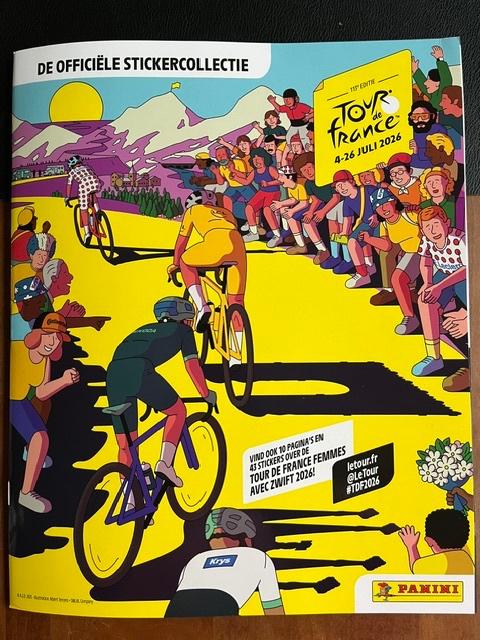 Tour de France 2026, Hobby en Vrije tijd, Stickers en Plaatjes, Nieuw, Meerdere stickers, Ophalen of Verzenden