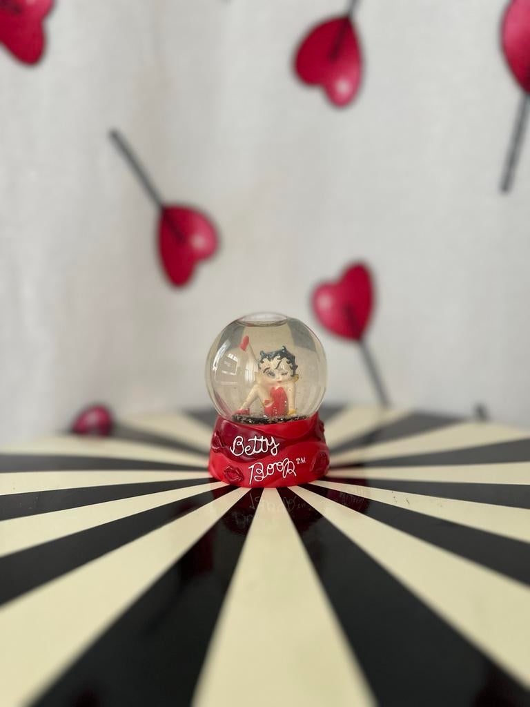 BETTY BOOP - Sneeuwbol | Retro | Decoratie | Beeld, Ophalen of Verzenden, Zo goed als nieuw
