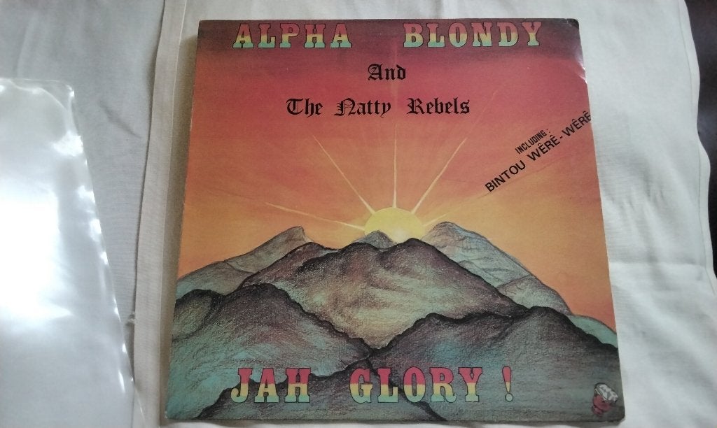 Alpha Blondy And The Natty Rebels Jah Glory Reggae Lp Vinyl, Cd's en Dvd's, LP, Gebruikt, Ophalen of Verzenden, 12 inch