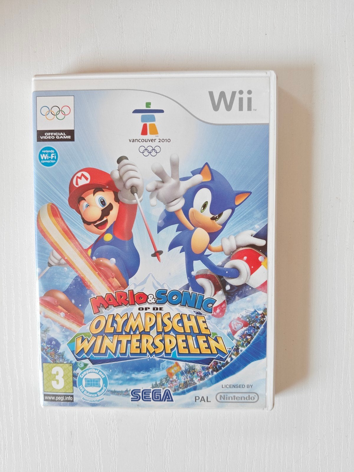 Wii Mario & Sonic op de Olympische Winterspelen, Gebruikt, Eén computer, Ophalen of Verzenden, Sport