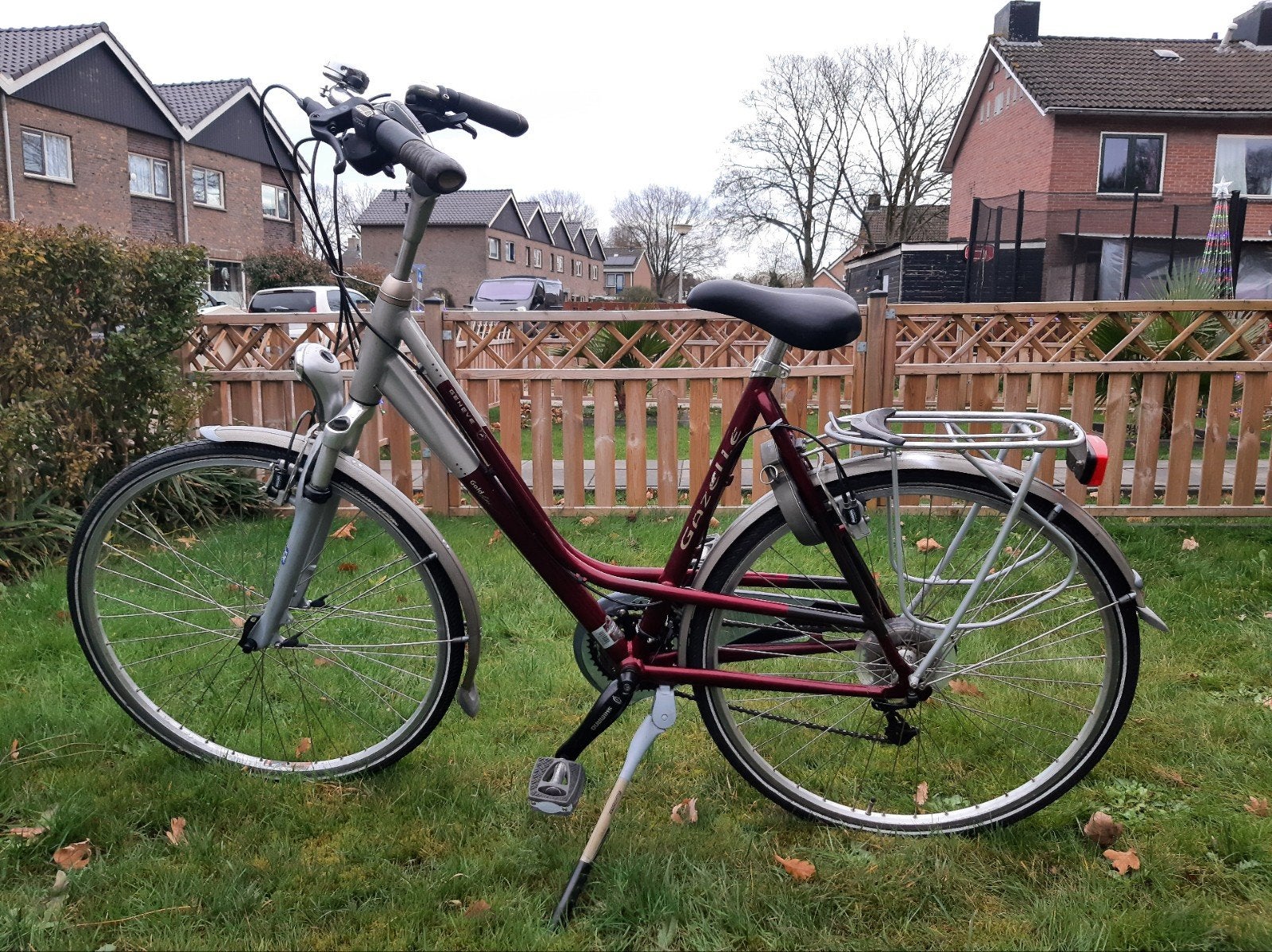 Gazelle--Dames fiets, Ophalen, Versnellingen, 56 cm of meer, Zo goed als nieuw