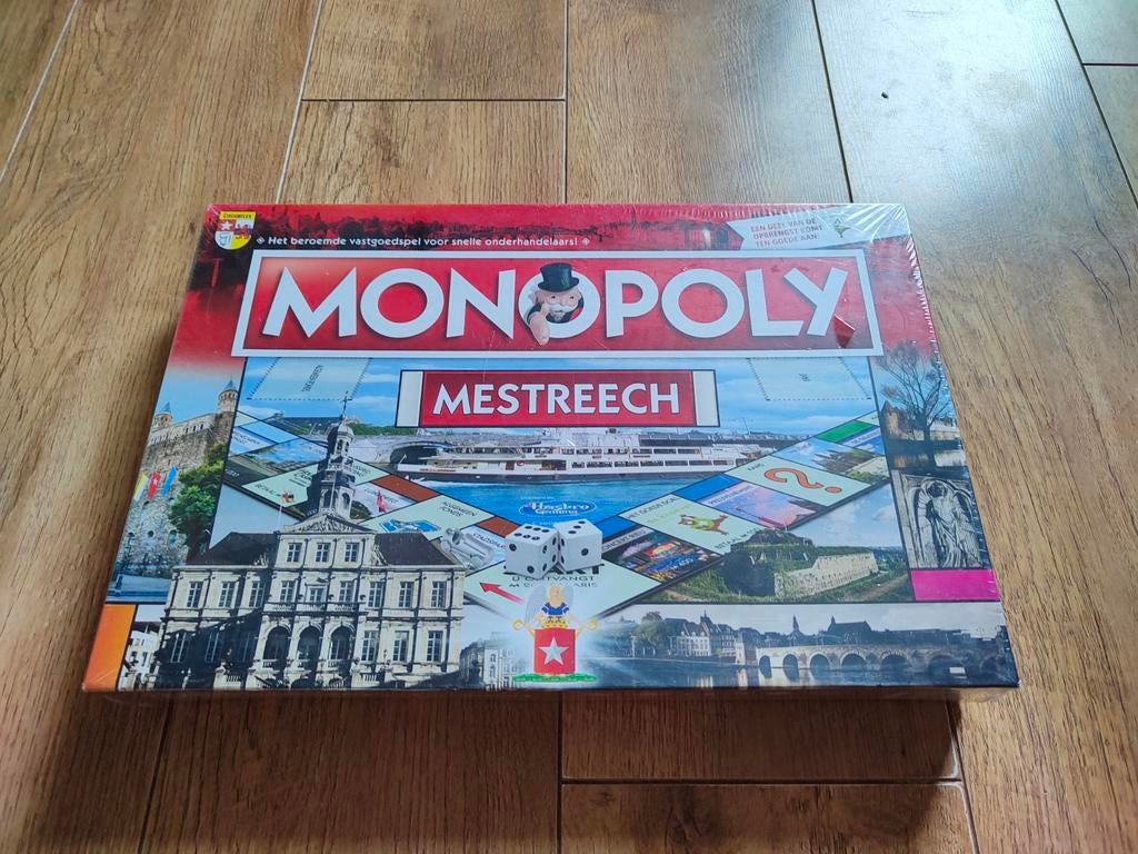 Monopoly Maastricht|Mestreech in Seal, Hobby en Vrije tijd, Gezelschapsspellen | Bordspellen, Ophalen of Verzenden, Nieuw