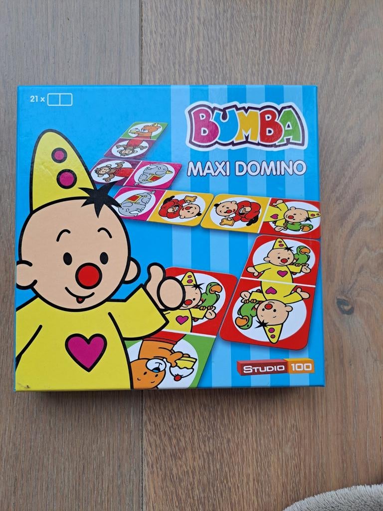 Bumba Maxi Domino - Zo goed als nieuw, Een of twee spelers, Ophalen of Verzenden, Zo goed als nieuw, Studio 100