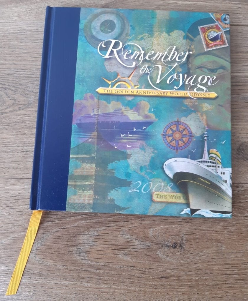Holland America Line Remember the Voyage Boek, Journal 2008, Ophalen of Verzenden, Nieuw, Boek of Tijdschrift
