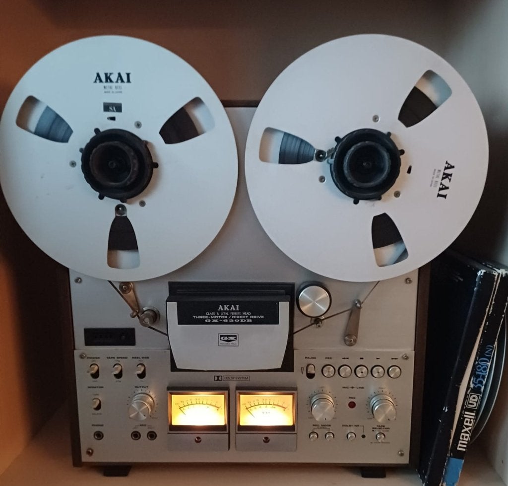 Akai GX 630 DB  tapedeck, Audio, Tv en Foto, Ophalen, Bandrecorder