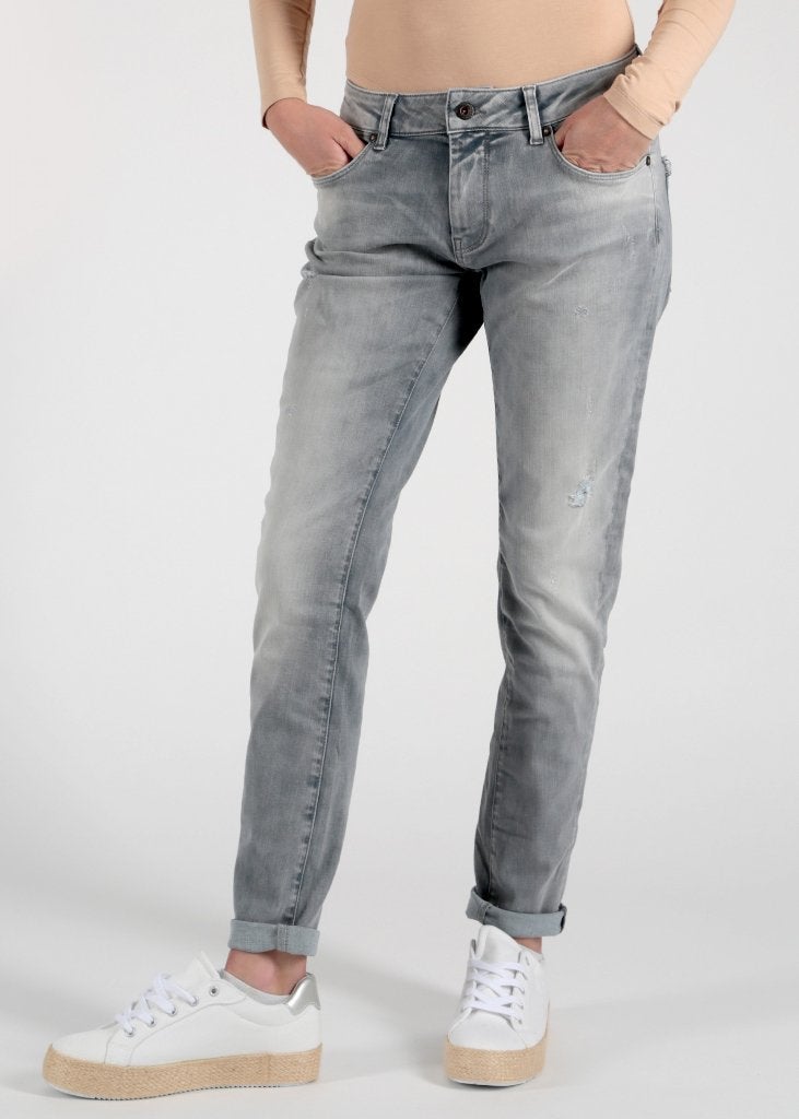 Miracle of denim stretch tapered fit jeans  maat 26, Miracle of denim, Ophalen of Verzenden, Zo goed als nieuw, W27 (confectie 34) of kleiner