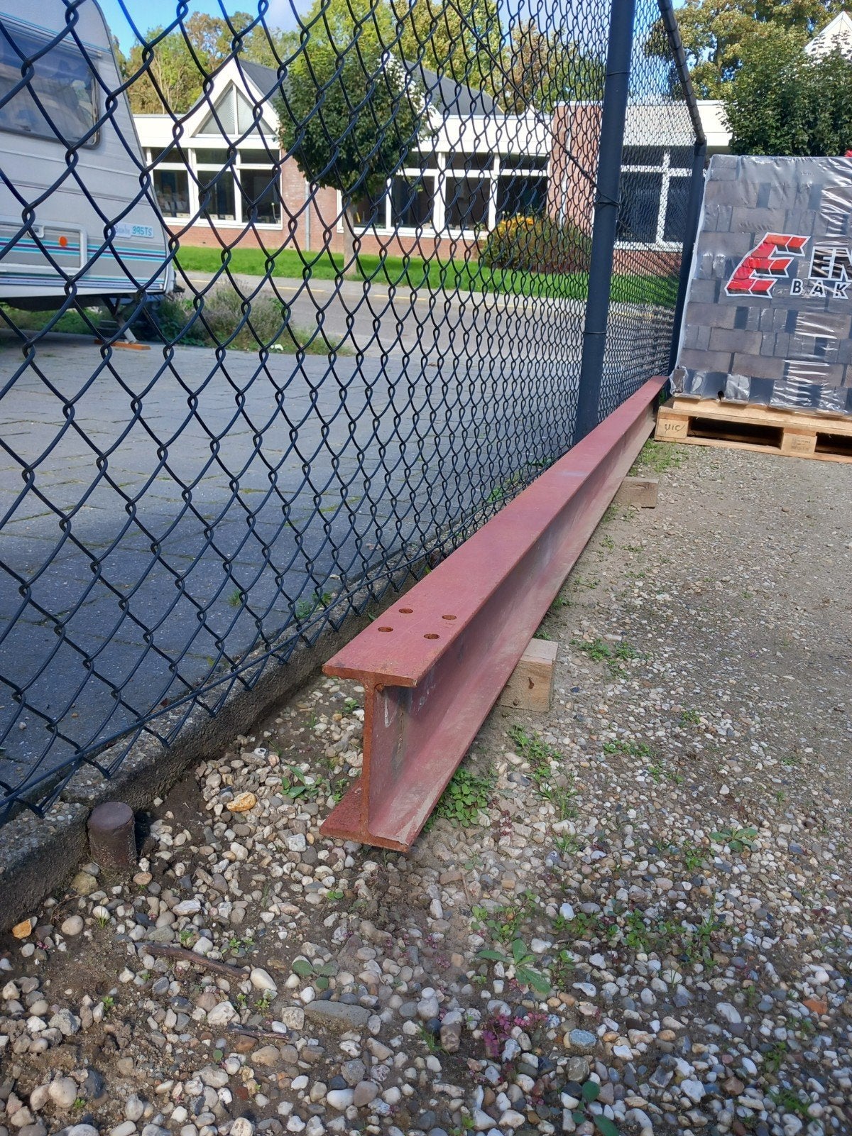 constructie balk  draagbalk H-Balk, Doe-het-zelf en Verbouw, Ophalen, Zo goed als nieuw, IJzer