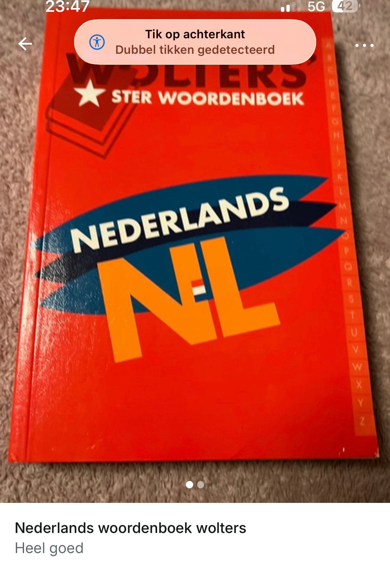Wolters Ster Woordenboek Nederlands NL, Boeken, Woordenboeken, Ophalen of Verzenden, Zo goed als nieuw, Koenen of Wolters, Nederlands