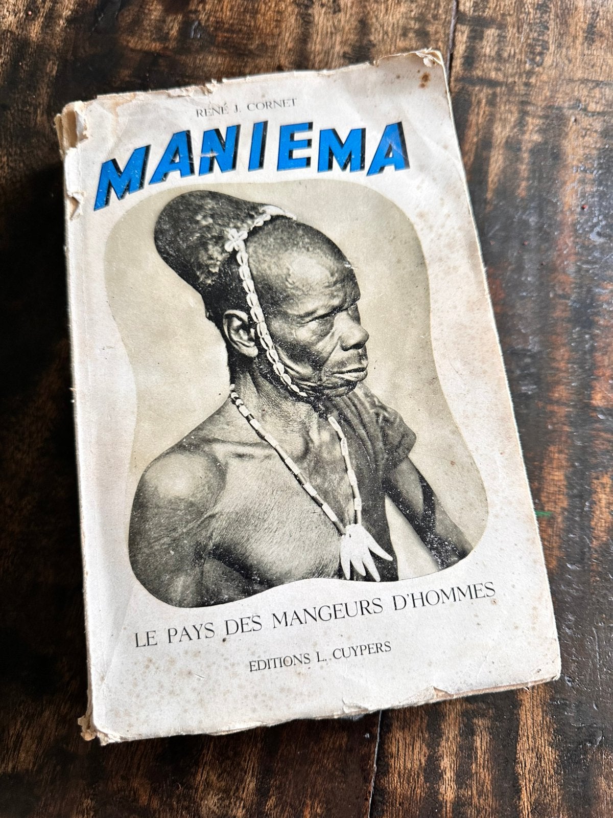 Maniema  Kannibalisme - vakliteratuur Antropoloog Congo 1950, Antiek en Kunst, Ophalen of Verzenden