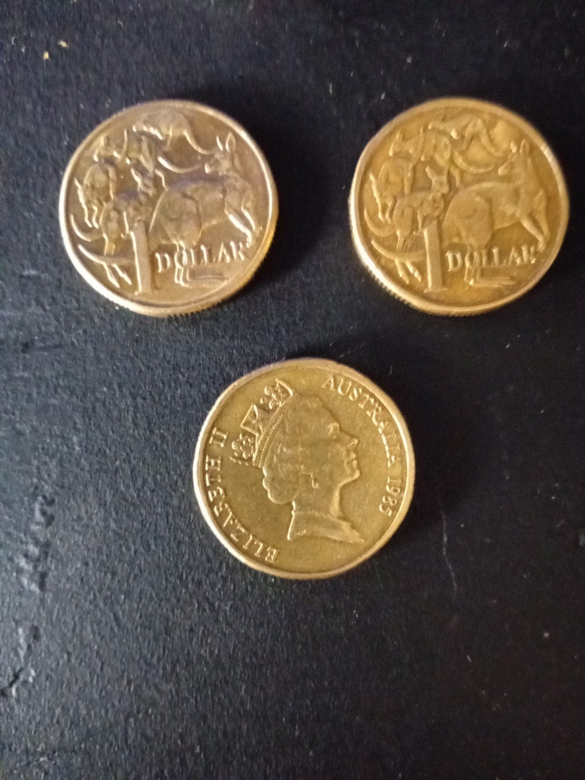 Australische 1 Dollar munten - Koningin Elizabeth II, Ophalen of Verzenden