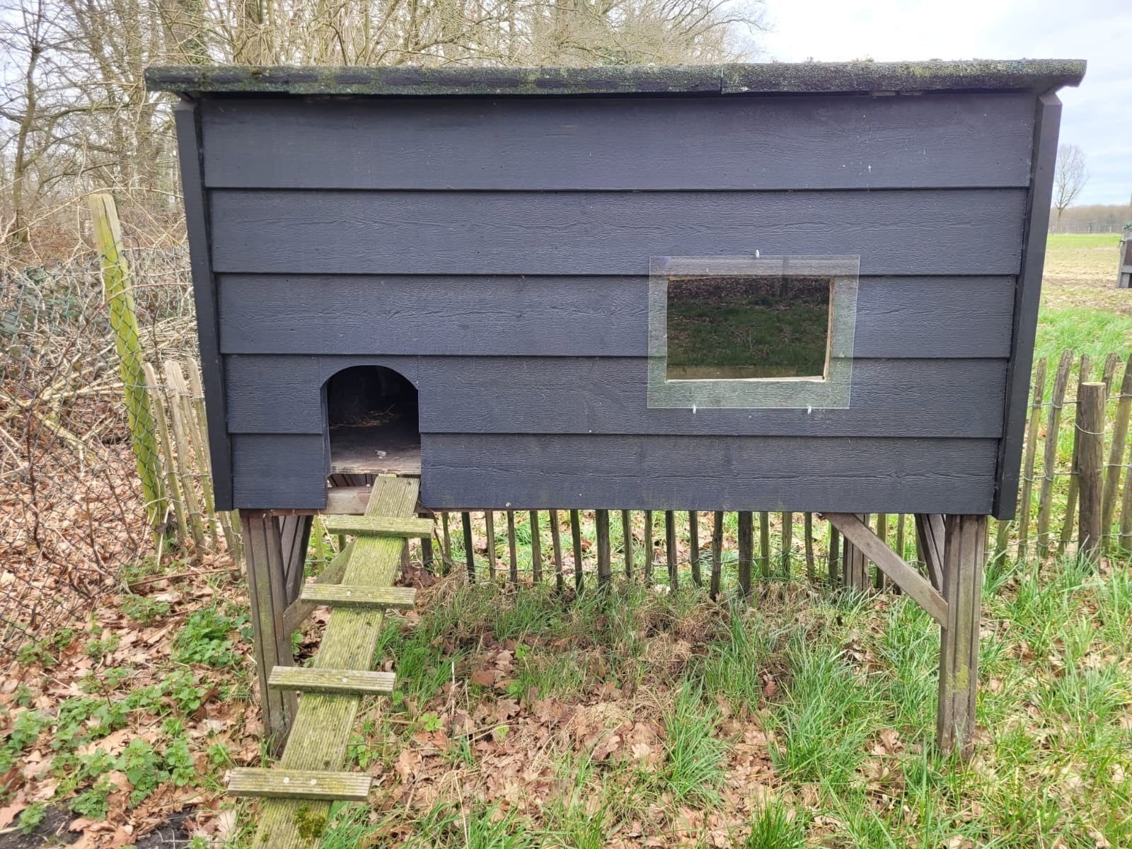 Kippenhok konijnenhok, Ophalen, Zo goed als nieuw, Kippenhok of Kippenren