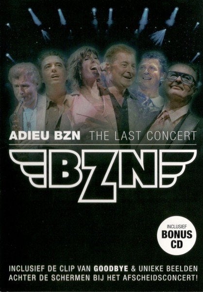 BZN – Adieu BZN - The Last Concert, Alle leeftijden, Ophalen of Verzenden, Zo goed als nieuw, Muziekvideo's