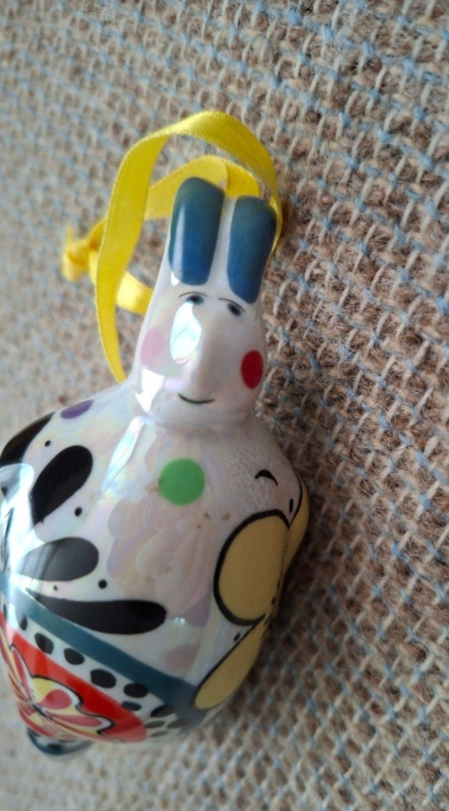 Villeroy & Boch "Flower Rabbit" Keramisch Hangbeeldje, Antiek en Kunst, Ophalen of Verzenden