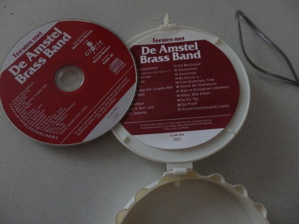 De Amstel Brass Band doosje met CD, Ophalen of Verzenden, Zo goed als nieuw