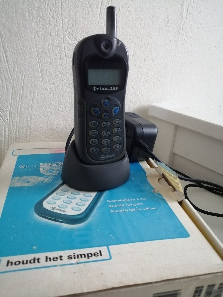 OP=OP!!! ZELDZAME POCKETLINE SWING ORIGINAL INCL DOOS 1999!, Telecommunicatie, Ophalen, Gebruikt, Geen camera, Klassiek of Candybar