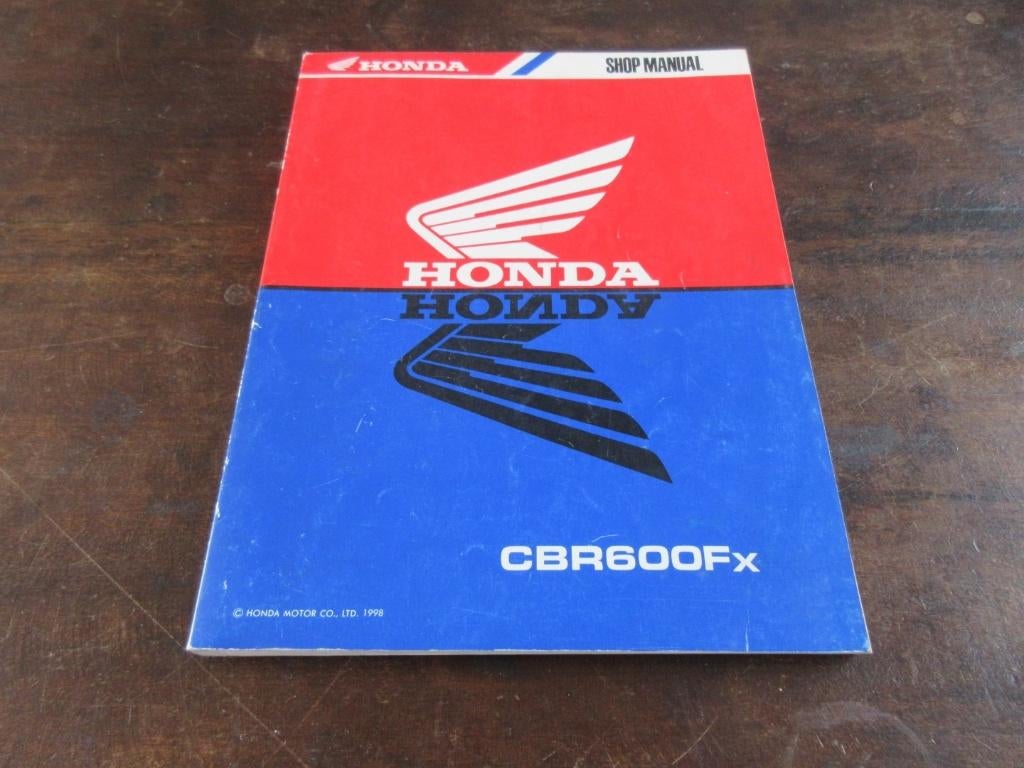 Honda CBR600F werkplaatshandboek manual, Motoren, Handleidingen en Instructieboekjes, Ophalen of Verzenden, Honda
