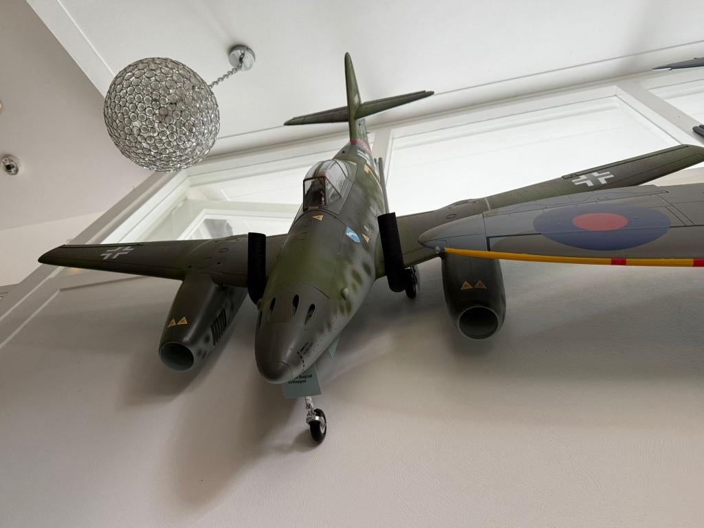 Freewing ME-262 Messerschmitt RC Vliegtuig me 262, Ophalen of Verzenden, Zo goed als nieuw, Elektro