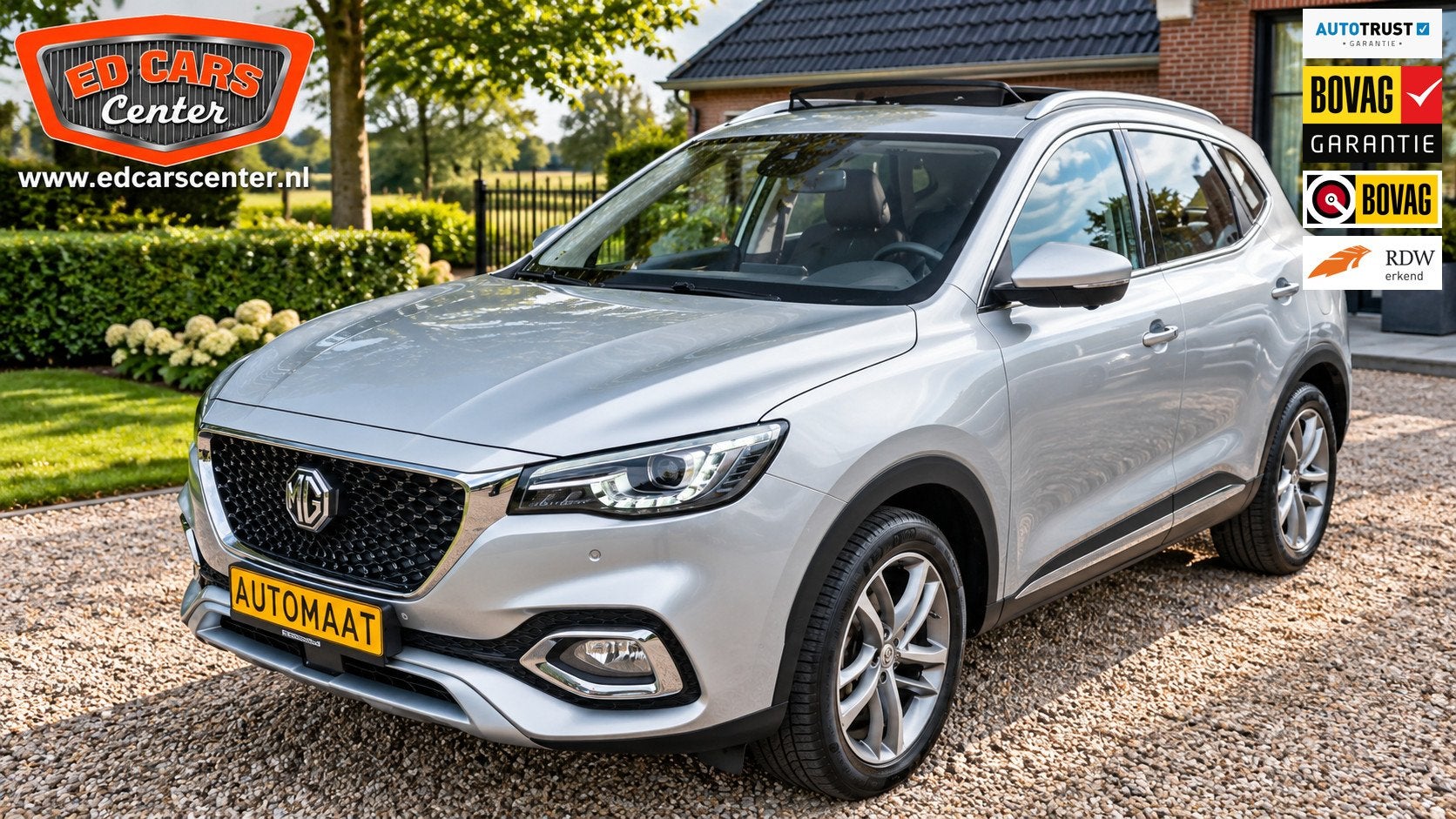 MG EHS 1.5 TGDI Luxury plugin hybride apk 20-10-2027, Auto's, Dealer onderhouden, Gebruikt, 4 cilinders, 16 kWh