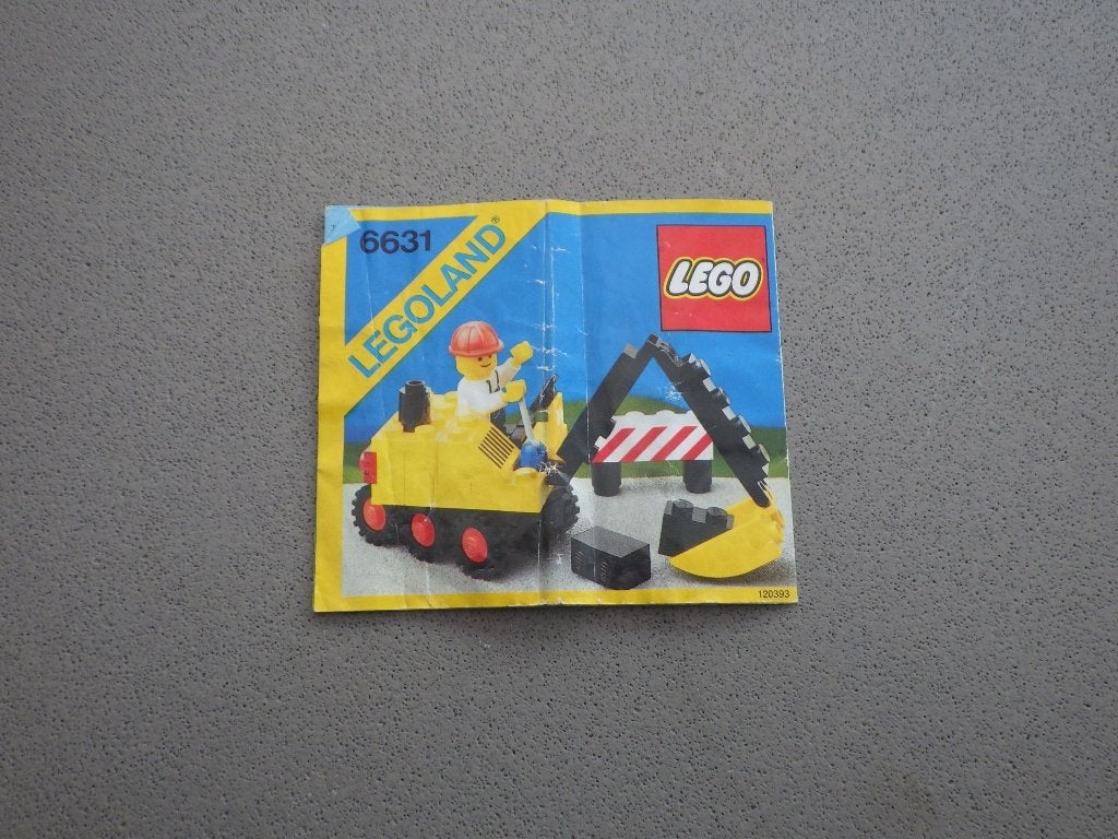 Lego Legoland 6631 boekje, Ophalen of Verzenden, Gebruikt