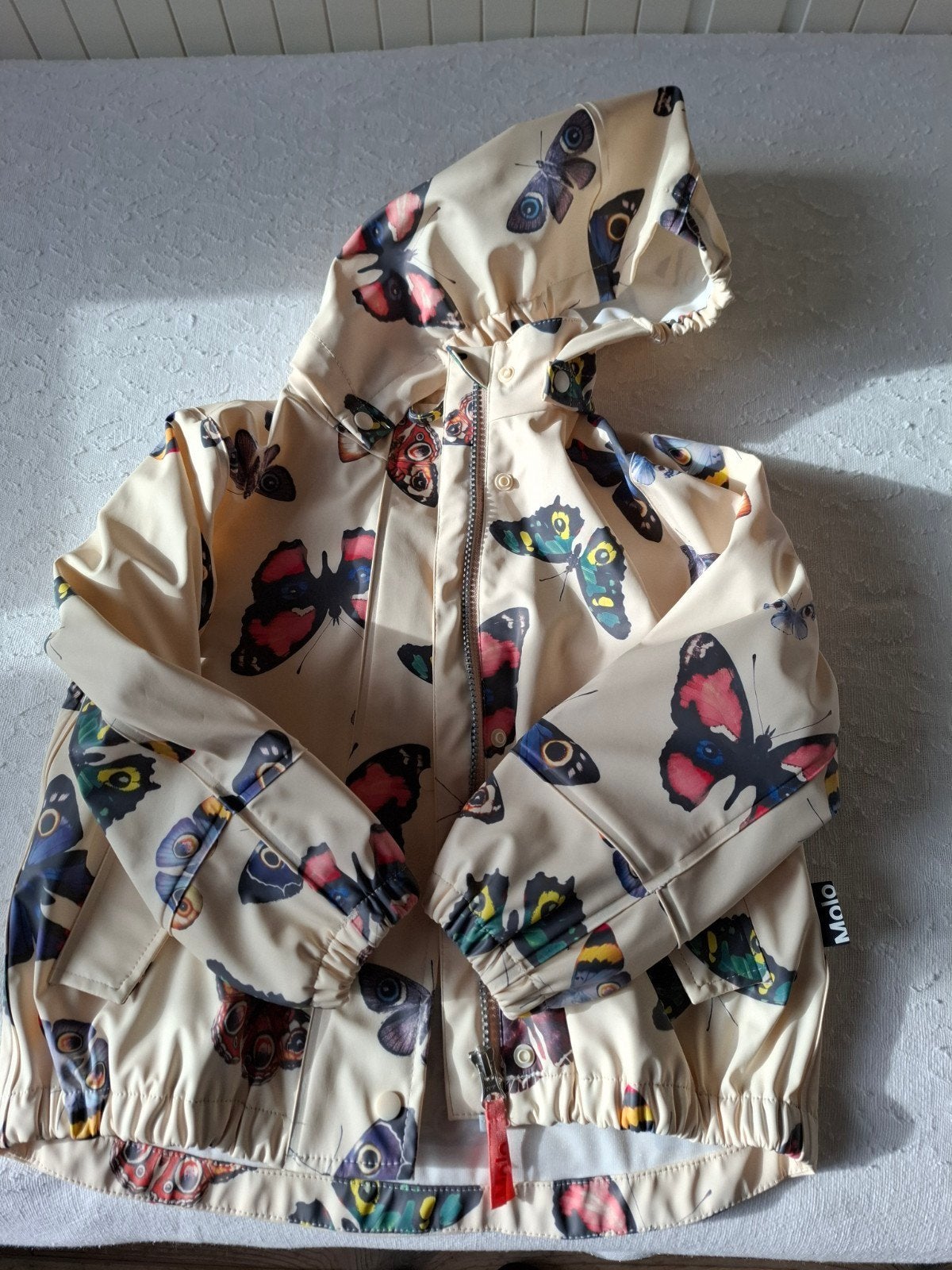 prachtig regenjas van Molo 98/104, Ophalen of Verzenden, Zo goed als nieuw, Jas, Molo
