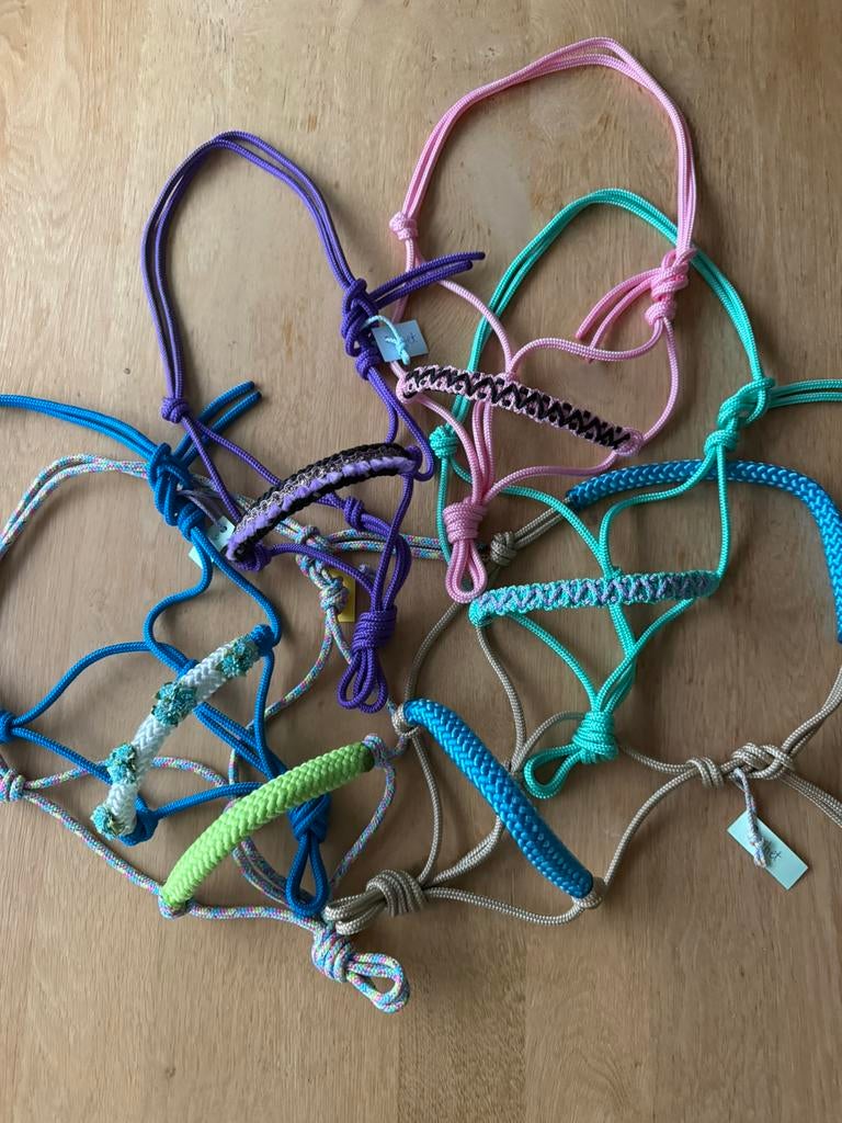 Nieuwe touwhalsters maat shet: diverse kleuren & maten, Ophalen of Verzenden, Nieuw