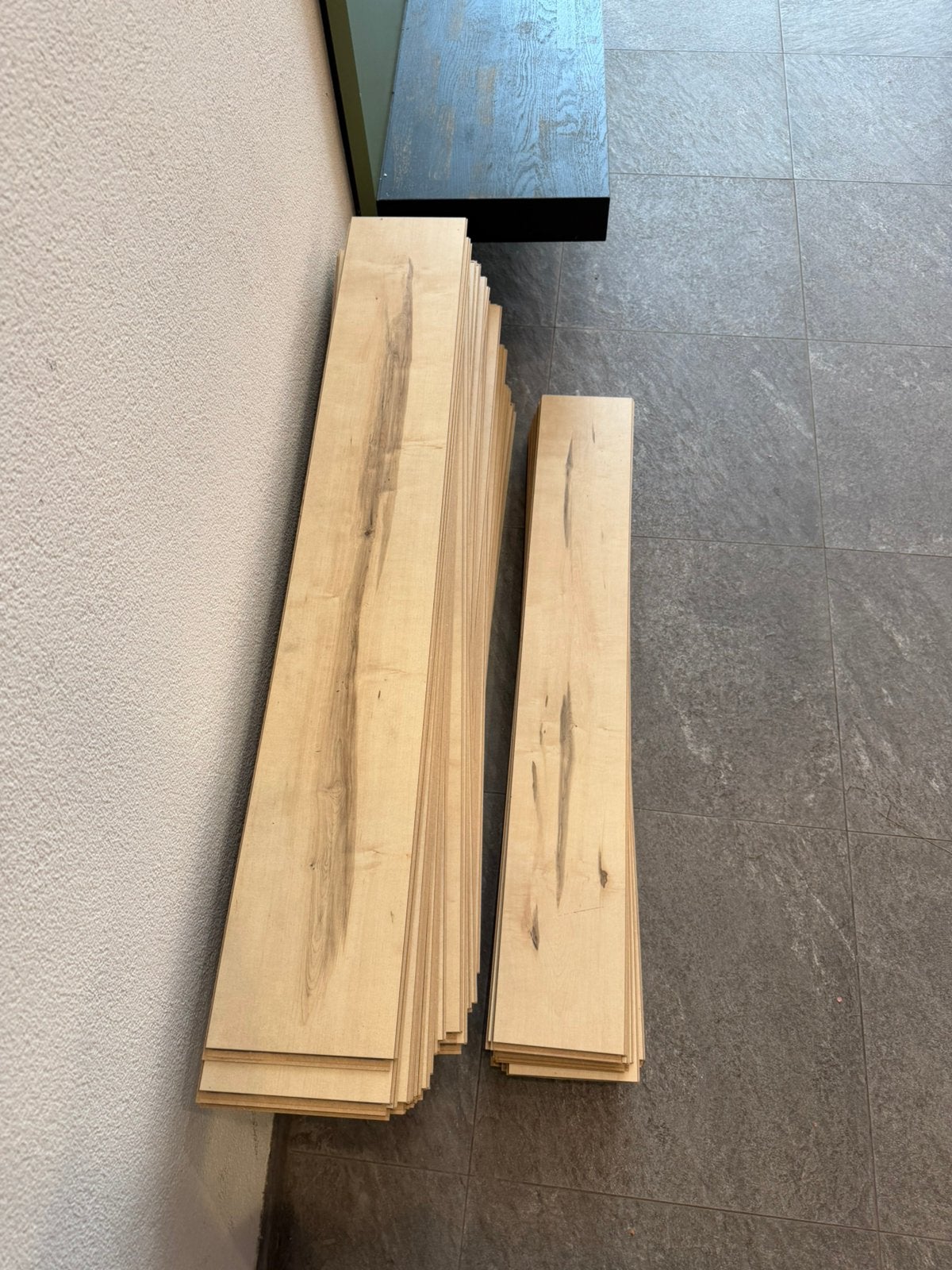 Oak Laminate Floor - Eiken Laminaat vloer, Ophalen, Kunststof, Gebruikt, 50 tot 150 cm