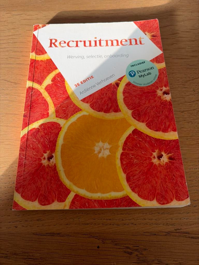 Recruitment: Werving, selectie, onboarding (3e editie), Boeken, Studieboeken en Cursussen, Ophalen of Verzenden, Gamma, Zo goed als nieuw