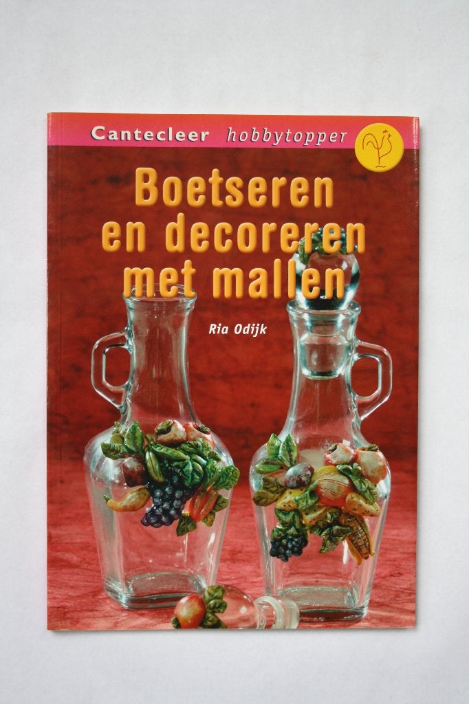 Boekje Boetseren en decoreren met mallen, Boeken, Hobby en Vrije tijd, Verzenden, Nieuw, Kleien en Boetseren, Ria Odijk