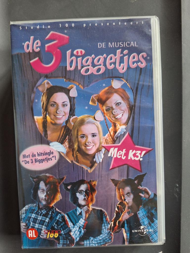 De 3 biggetjes, Cd's en Dvd's, Alle leeftijden, Ophalen of Verzenden, Zo goed als nieuw, Overige typen