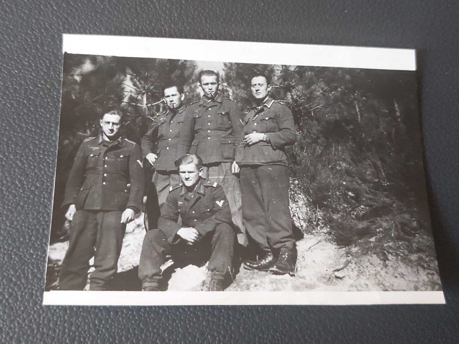wo2foto Duitse soldaten aan het front top 
verzendkosten €1,, Verzamelen, Militaria | Tweede Wereldoorlog, Ophalen of Verzenden