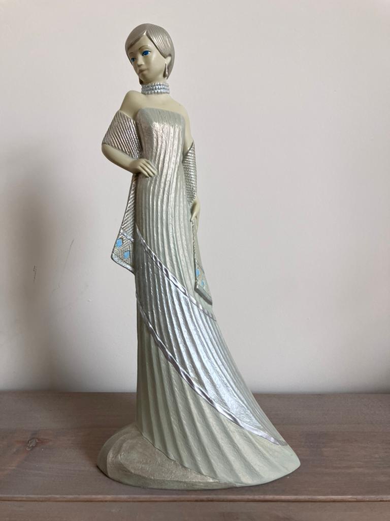 Enesco Ivory Princess 441597 "reflection", Verzamelen, Beelden en Beeldjes, Ophalen of Verzenden, Zo goed als nieuw, Mens