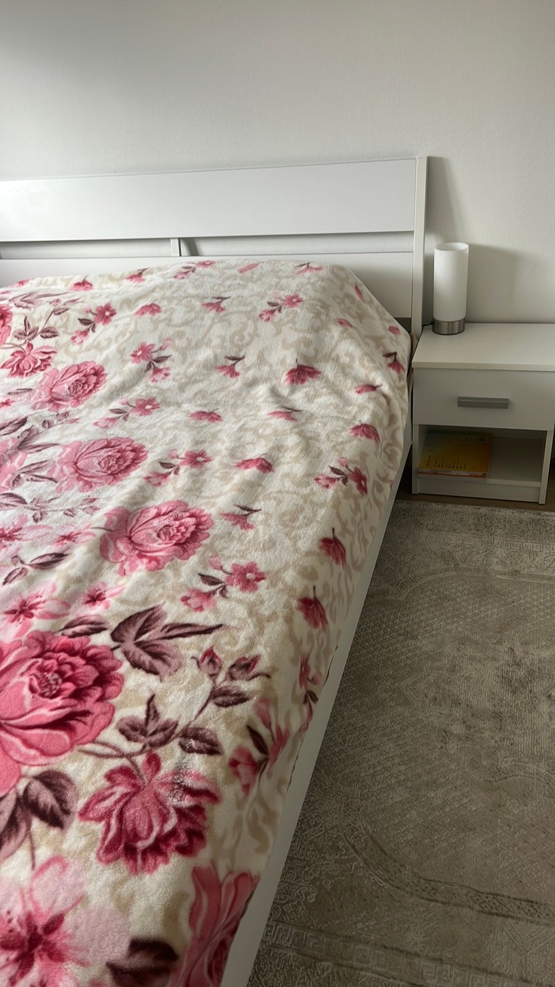 Bed 160/200, Ophalen, Tweepersoons, Zo goed als nieuw, 160 cm