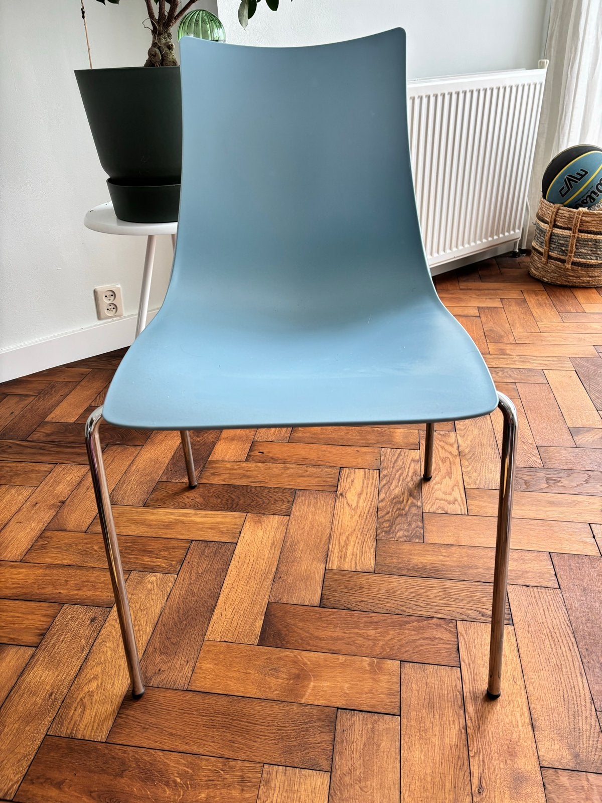 Designstoel Scab Zebra Technopolymer (2 stuks), Ophalen, Kunststof, Gebruikt, Blauw