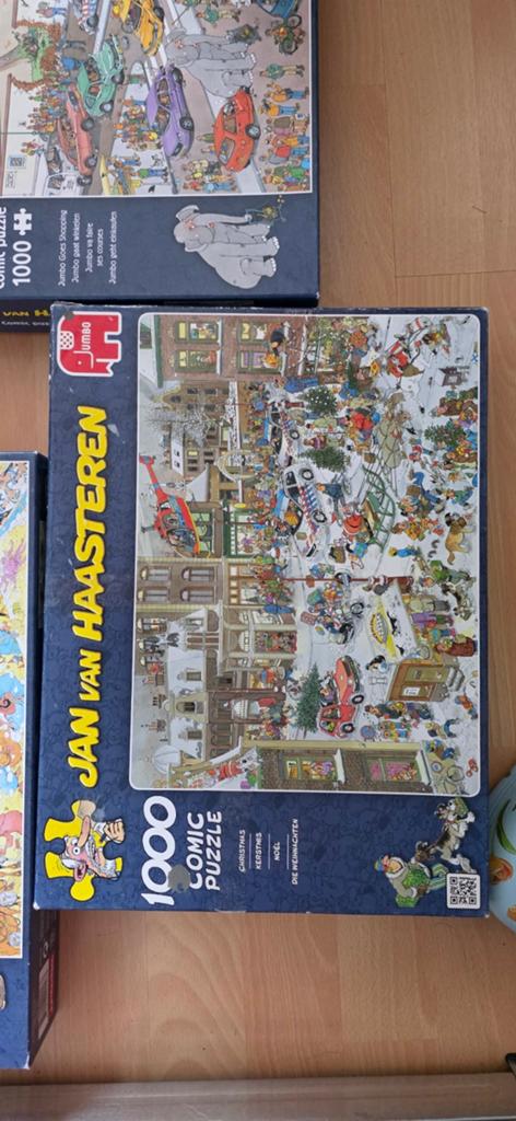 Jan van Haasteren puzzels - Gelegd en compleet, Ophalen of Verzenden