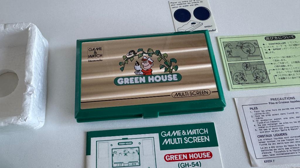 Nintendo Game&Watch Greenhouse, Avontuur en Actie, Gebruikt, 1 speler, Ophalen of Verzenden