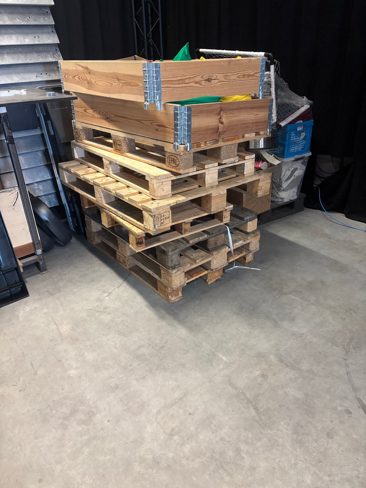 oude pallets gratis ophalen, Ophalen, Gebruikt