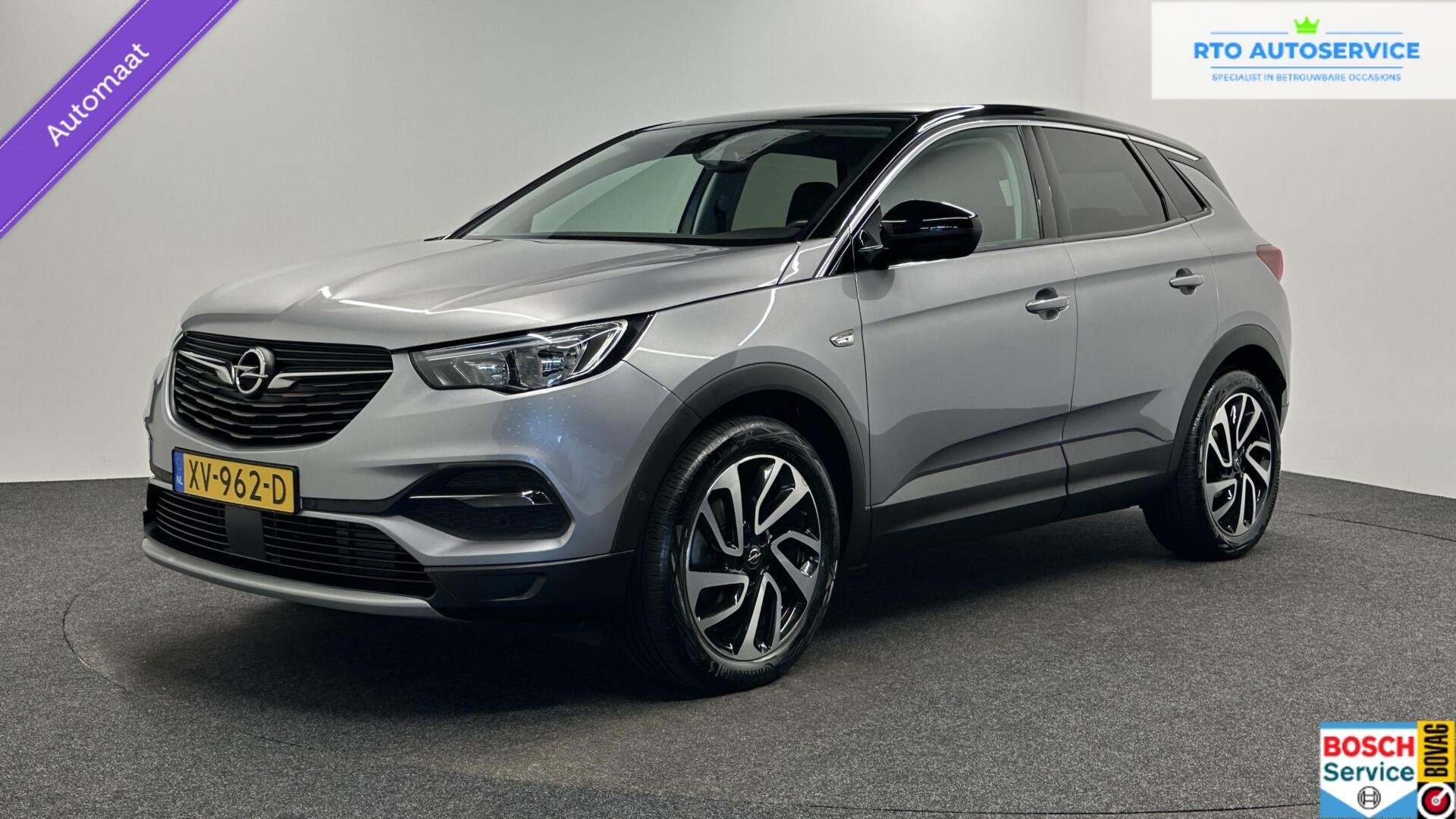 Opel Grandland X 1.2 Turbo Business Edition TREKHAAK LEER CA, Gebruikt, 1199 cc, Met garantie (alle), Bedrijf