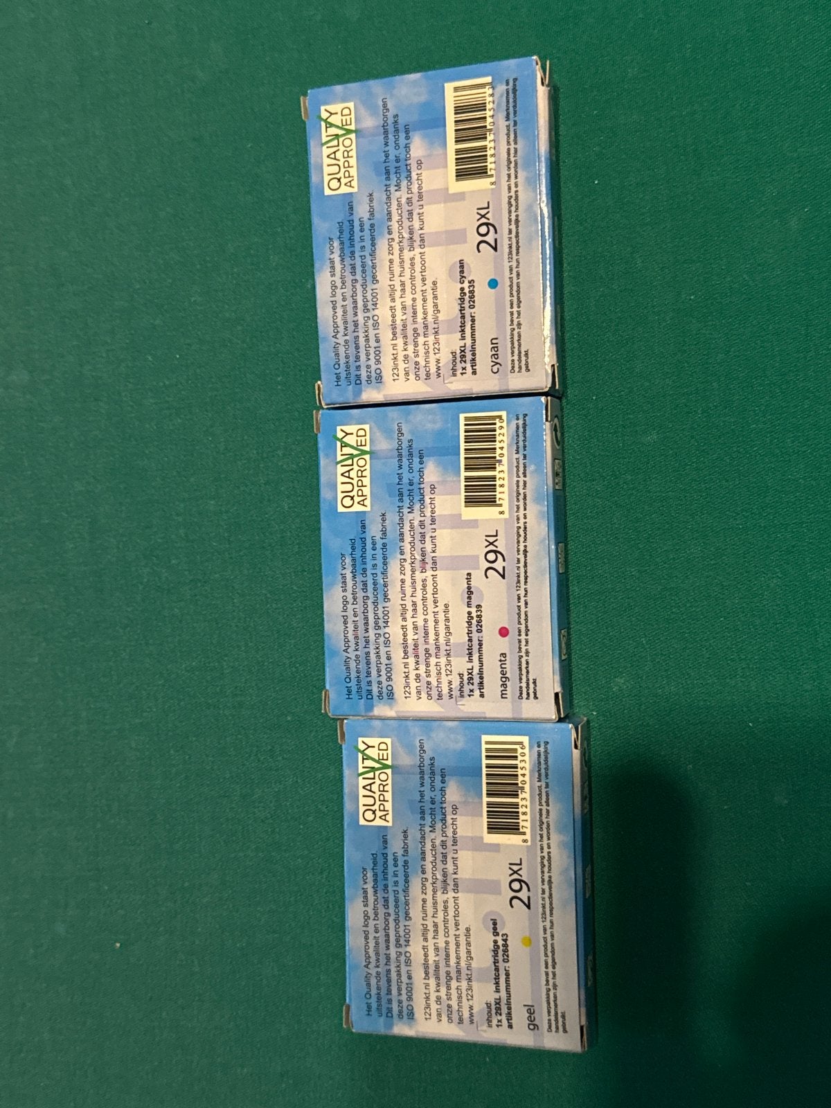 Huismerk Epson 29XL Inktcartridges volgens foto, Ophalen, Nieuw, Cartridge