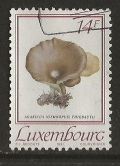 Luxemburg 66, paddenstoel, Verzenden, Luxemburg, Gestempeld