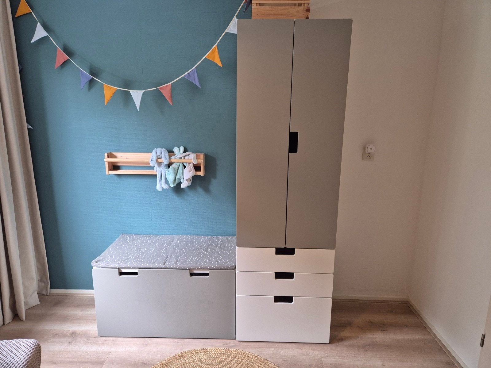 Kledingkast en kist Ikea Stuva, Ophalen, Kast, 50 tot 70 cm, 105 cm of meer