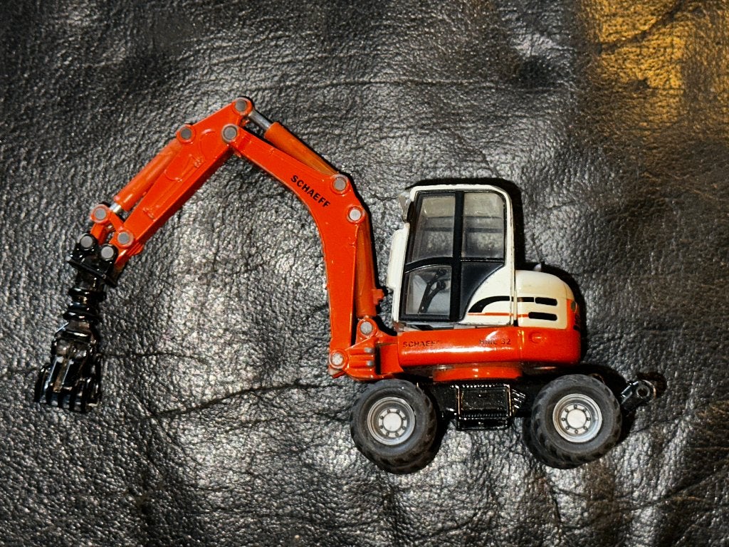 Siku 3527 Schaeff HML 32 Mobiele Graafmachine Grijper 1:50, Ophalen, Gebruikt, Overige typen, SIKU