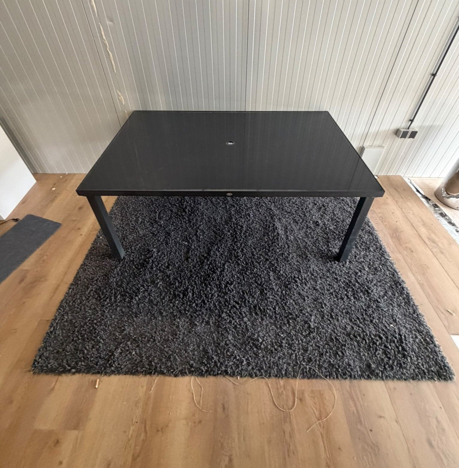 Glazen tuintafel of binnentafel 170x100, Ophalen, Rechthoekig