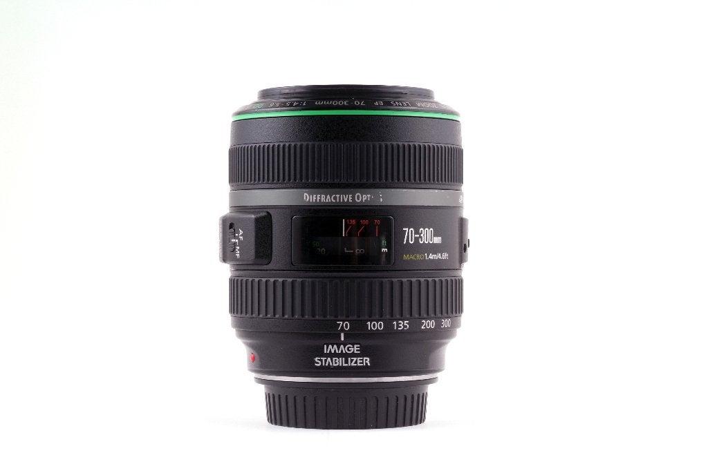 Canon 70‑300 DO AF IS USM Zeergoedestaat 1 jaar garantie, N, T, Zo goed als nieuw, V