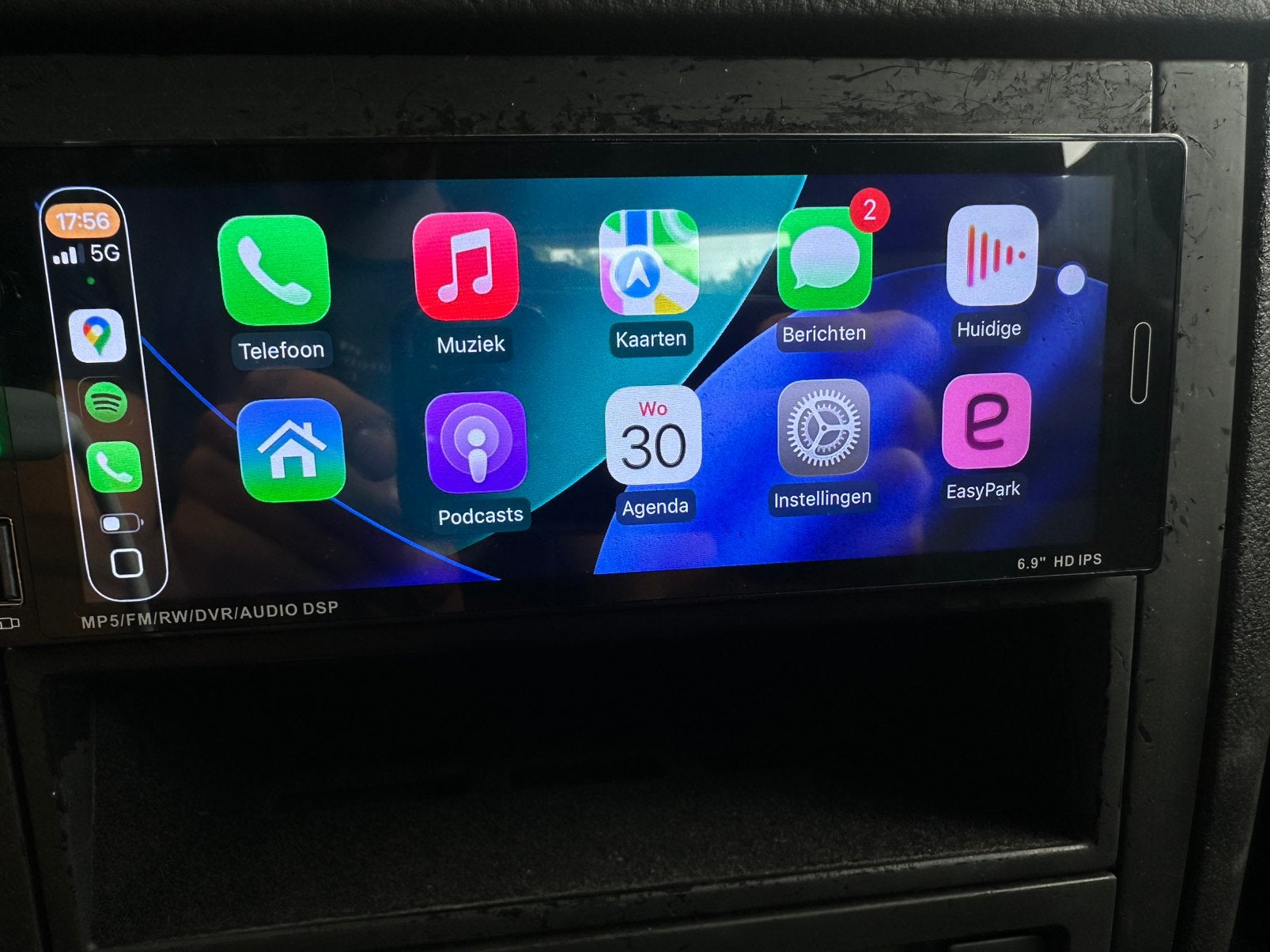 Carplay 1 din, Auto diversen, Autoradio's, Ophalen of Verzenden, Gebruikt