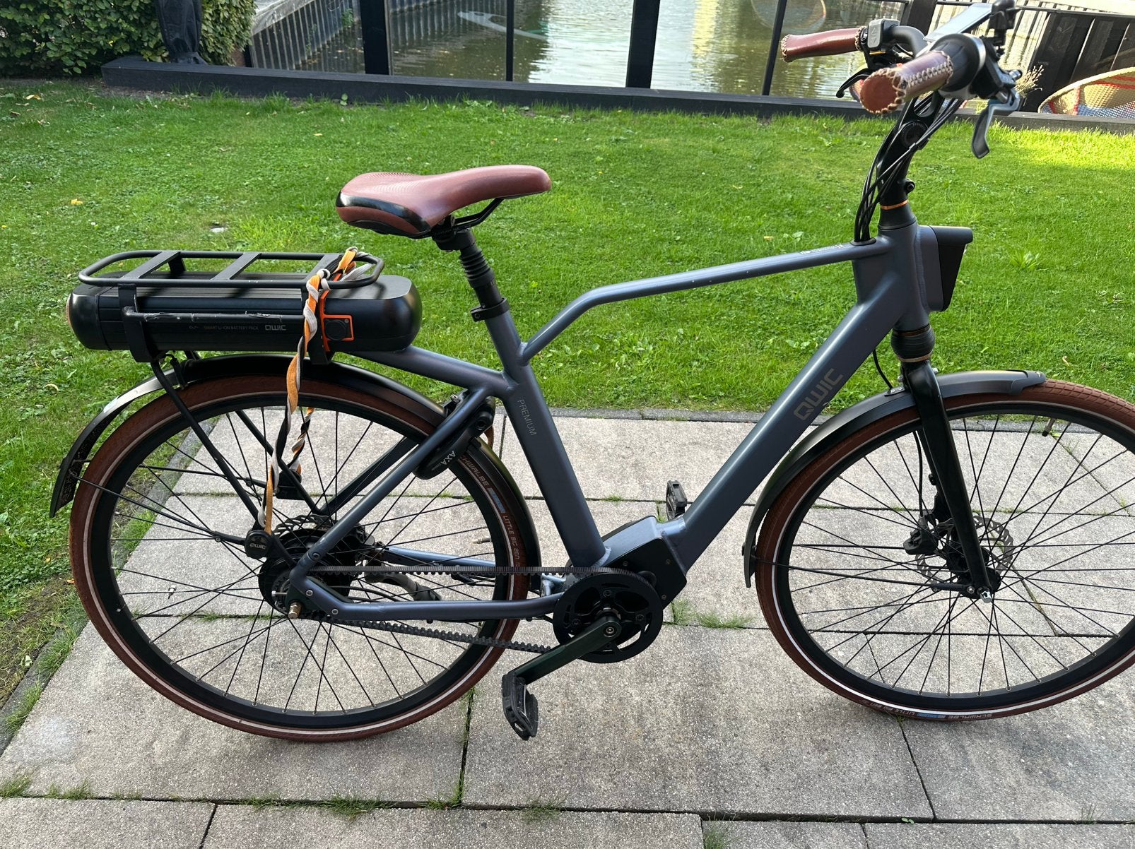 Qwic premium mn 380 met belt, 51 tot 55 cm, Ophalen, Zo goed als nieuw, Qwic